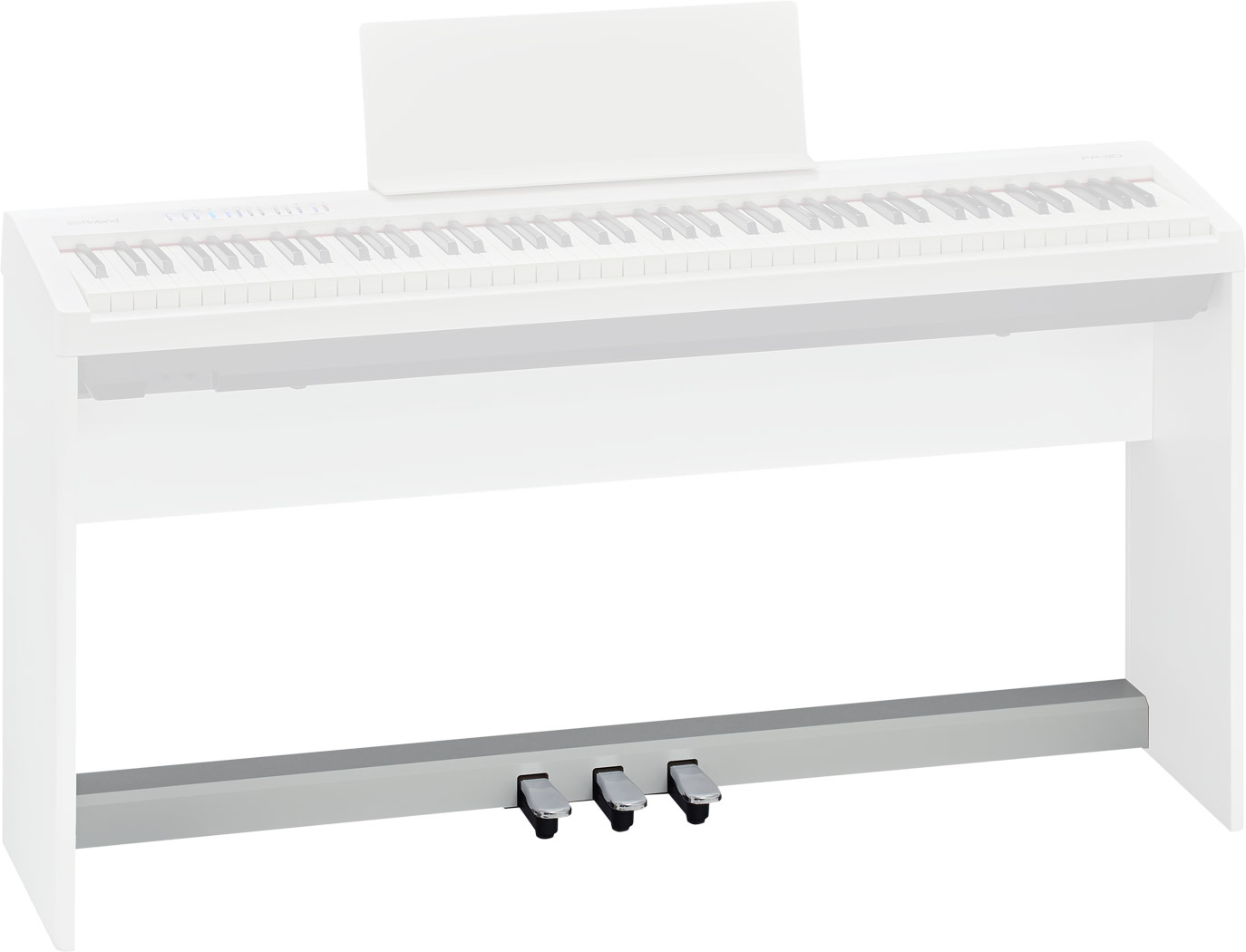 Roland pedalar fyrir FP-30 píanó HVÍTT