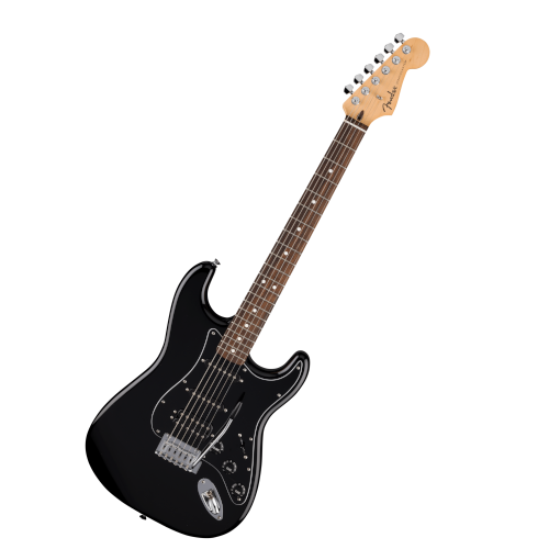Fender Standard Strat HSS BK No Backround