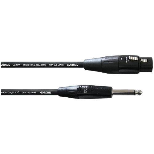 Cordial XLR F to TRS 3m
