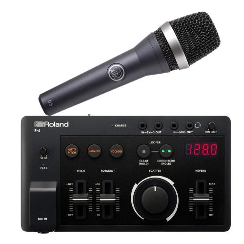 Fermingartilboð: Aira Compact E-4 voice tweaker og AKG D5S hljóðnemi