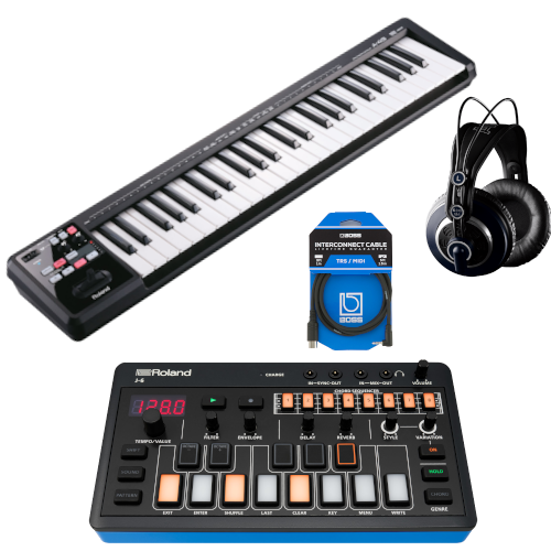 Sumartilboð: Roland Aira Compact með Midi hljómborði og fylgihlutum